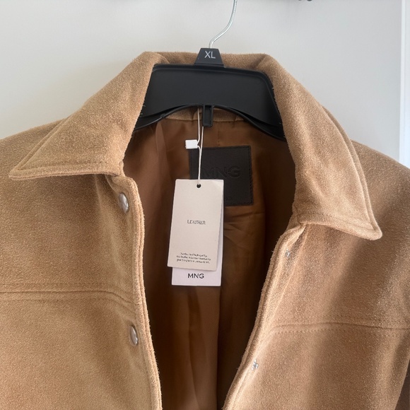 Mango Women’s Suede Leather Jacket, Small, NWT - Picture 12 of 16